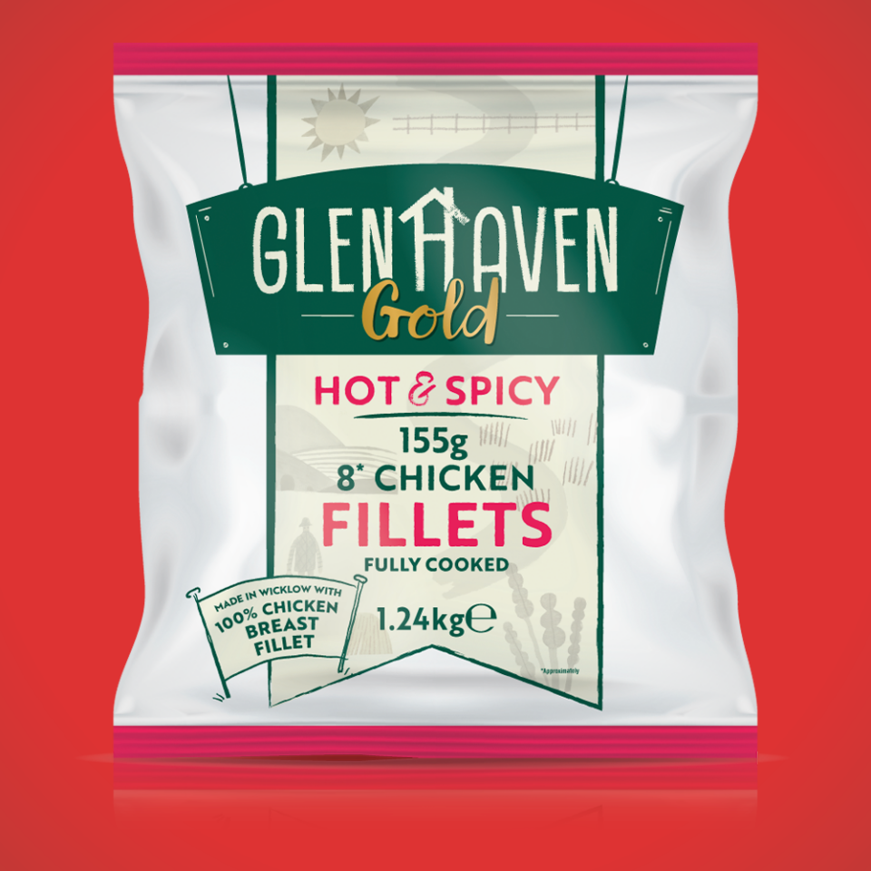 Hot & Spicy chicken Fillet - Glenhaven.ie